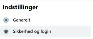 Screenshot fra Facebook